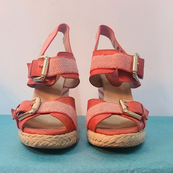 5/48 "Cathy" Open Toe Wedges - Picture 11 of 13